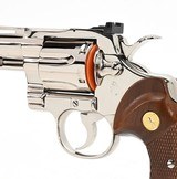 Colt Python .357 Mag. 6 Inch Nickel. Like New Condition. DOM 1980 - 7 of 9