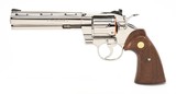 Colt Python .357 Mag. 6 Inch Nickel. Like New Condition. DOM 1980 - 6 of 9