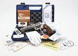 Colt Python .357 Mag. 6 Inch Nickel. Like New Condition. DOM 1980 - 1 of 9