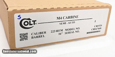 Colt M4 Carbine Model CR6920 AR-15. 5.56 x 45mm. BRAND NEW IN BOX - Image 7 of 7