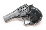 High Standard Derringer .22 Magnum. With Leather Wallet Pouch. Good Mechanical Condition - 5 of 6