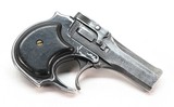 High Standard Derringer .22 Magnum. With Leather Wallet Pouch. Good Mechanical Condition - 4 of 6