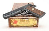 Colt 1911 Gold Cup National Match. Series 70. 45 ACP. Excellent Condition. With Original Box - 5 of 5