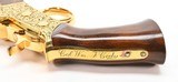 Remington Rolling Block 1871 45 Long Colt 24 Karat Gold. WM F. Cody Commemorative. In Case - 5 of 6
