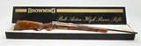 Browning Belgium Olympian .243 Win. DOM 1961. ATTENTION COLLECTORS!! Lettered And Unfired In Original Box - 2 of 16