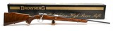 Browning Belgium Olympian .243 Win. DOM 1961. ATTENTION COLLECTORS!! Lettered And Unfired In Original Box - 1 of 16