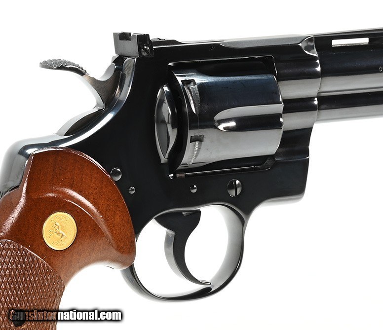 Colt Python 357 Mag. 6 Inch Blue. Excellent Condition. In