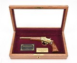 Remington Rolling Block 1871 45 Long Colt 24 Karat Gold. WM F. Cody Commemorative. In Case - 1 of 6