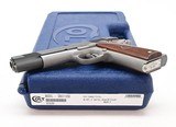 Colt Combat Elite Pistol 5 Inch .45 ACP. O8011XSE. Blue/Stainless Finish. Like New In Case - 7 of 7