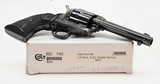 Colt SAA 45 Colt. 4 3/4 Inch Case Colored. Model P1840. DOM 2010. In Blue Box - 9 of 9