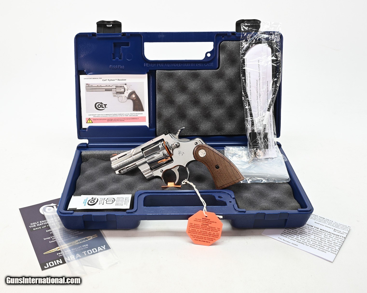 BRAND NEW Current Production Colt Python .357 Mag Model SP2WCTS 2.5 ...