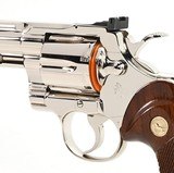 Colt Python .357 Mag. 6 Inch Nickel. Like New Condition. DOM 1978 - 7 of 9