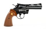 Colt Python 357 Mag. Factory A-Engraved 4 Inch Blue. Excellent Condition. DOM 1976 - 4 of 9