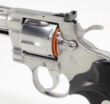 Colt Python 357 Mag. 4 Inch Satin Stainless Finish. Like New In Blue Hard Case. DOM 1994 - 4 of 9