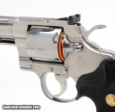Colt Python .357 Mag. 6 Inch Satin Stainless. Like New Condition. DOM 1992 - Image 7 of 9