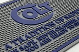 Colt Python Counter Mat. Grey And Blue - 2 of 2