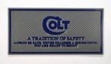 Colt Python Counter Mat. Grey And Blue - 1 of 2