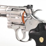 Colt Python 357 Mag. 6 Inch Satin Stainless. Like New Condition. In Hard Case. DOM 1987 - 4 of 9