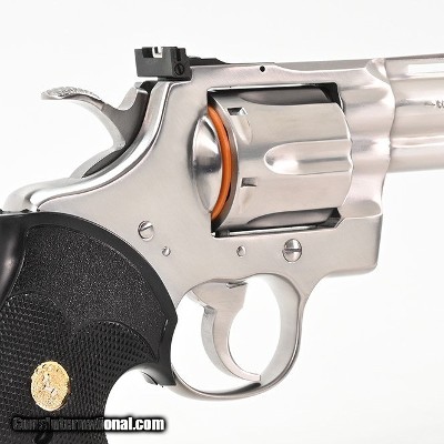 Colt Python 357 Mag. 6 Inch Satin Stainless. Like New Condition. In Hard Case. DOM 1987 - Image 8 of 9