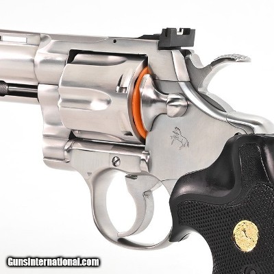 Colt Python 357 Mag. 6 Inch Satin Stainless. Like New Condition. In Hard Case. DOM 1987 - Image 4 of 9