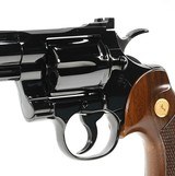 Colt Python .357 Mag. 4 Inch Blue. Like New Condition. DOM 1976 - 5 of 9