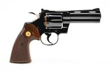 Colt Python .357 Mag. 4 Inch Blue. Like New Condition. DOM 1976 - 6 of 9