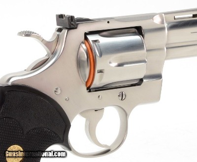 Colt Python .357 Mag. 6 Inch Satin Stainless. Like New Condition. DOM 1991 - Image 4 of 9