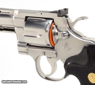 Colt Python .357 Mag. 6 Inch Satin Stainless. Like New Condition. DOM 1991 - Image 7 of 9