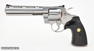 Colt Python .357 Mag. 6 Inch Satin Stainless. Like New Condition. DOM 1989 - Image 5 of 9