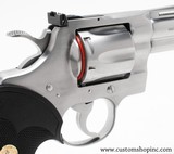 Colt Python .357 Mag 4 Inch Satin Finish. Like New Condition. In Blue Hard Case - 8 of 8