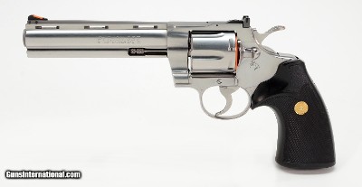 Colt Python .357 Mag.6 Inch Satin Stainless. Like New Condition. DOM 1983 - Image 6 of 9