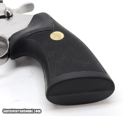 Colt Python .357 Mag. 4 Inch Satin Stainless. Like New Condition. DOM 1985 - Image 9 of 9