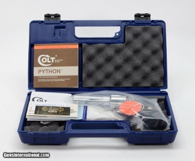Colt Python .357 Mag. 4 Inch Satin Stainless. Like New Condition. DOM 1985 - Image 2 of 9