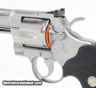 Colt Python .357 Mag. 6 Inch Satin Stainless. Like New Condition. DOM 1993 - Image 8 of 9