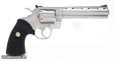 Colt Python .357 Mag. 6 Inch Satin Stainless. Like New Condition. DOM 1993 - Image 3 of 9