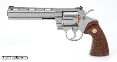 Colt Python .357 Mag. 6 Inch Satin Stainless. Like New Condition. DOM 1982 - Image 6 of 9