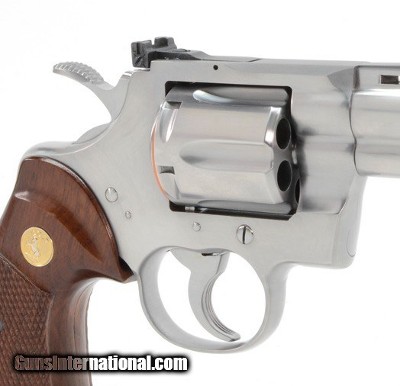Colt Python .357 Mag. 6 Inch Satin Stainless. Like New Condition. DOM 1982 - Image 4 of 9