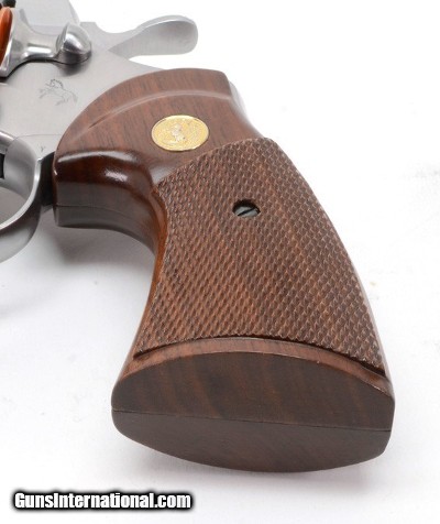Colt Python .357 Mag. 6 Inch Satin Stainless. Like New Condition. DOM 1982 - Image 9 of 9