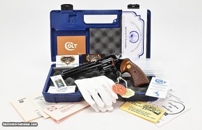 Colt Python 357 Mag. 6 Inch Blue. Like New Condition. In Hard Case. DOM 1972