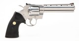 Colt Python 357 Mag. 6 Inch Satin Stainless. Like New Condition. In Box. DOM 1988 - 6 of 10