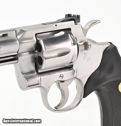Colt Python 357 Mag. 6 Inch Satin Stainless. Like New Condition. In Box. DOM 1988 - Image 5 of 10