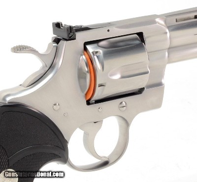 Colt Python .357 Mag. 6 Inch Satin Stainless. Like New Condition. DOM 1994 - Image 8 of 10
