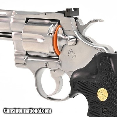 Colt Python .357 Mag. 6 Inch Satin Stainless. Like New Condition. DOM 1983 - Image 4 of 9