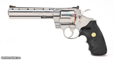 Colt Python .357 Mag. 6 Inch Satin Stainless. Like New Condition. DOM 1983 - Image 3 of 9