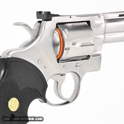 Colt Python .357 Mag. 6 Inch Satin Stainless. Like New Condition. DOM 1990 - Image 5 of 9