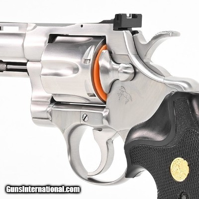 Colt Python .357 Mag. 6 Inch Satin Stainless. Like New Condition. DOM 1990 - Image 7 of 9