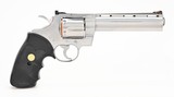 Colt Python .357 Mag. 6 Inch Satin Stainless. Like New Condition. DOM 1990 - 3 of 9