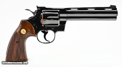 Colt Python .357 Mag. 6 Inch Blue Finish. Like New Condition. DOM 1979 - Image 3 of 9