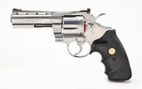 Colt Python 357 Mag. 4 Inch Satin Stainless. Like New Condition. In Hard Case. DOM 1987 - 6 of 9