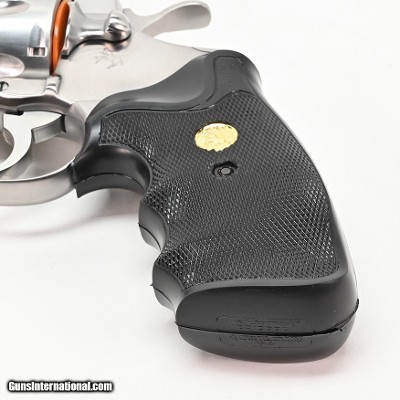 Colt Python 357 Mag. 4 Inch Satin Stainless. Like New Condition. In Hard Case. DOM 1987 - Image 9 of 9
